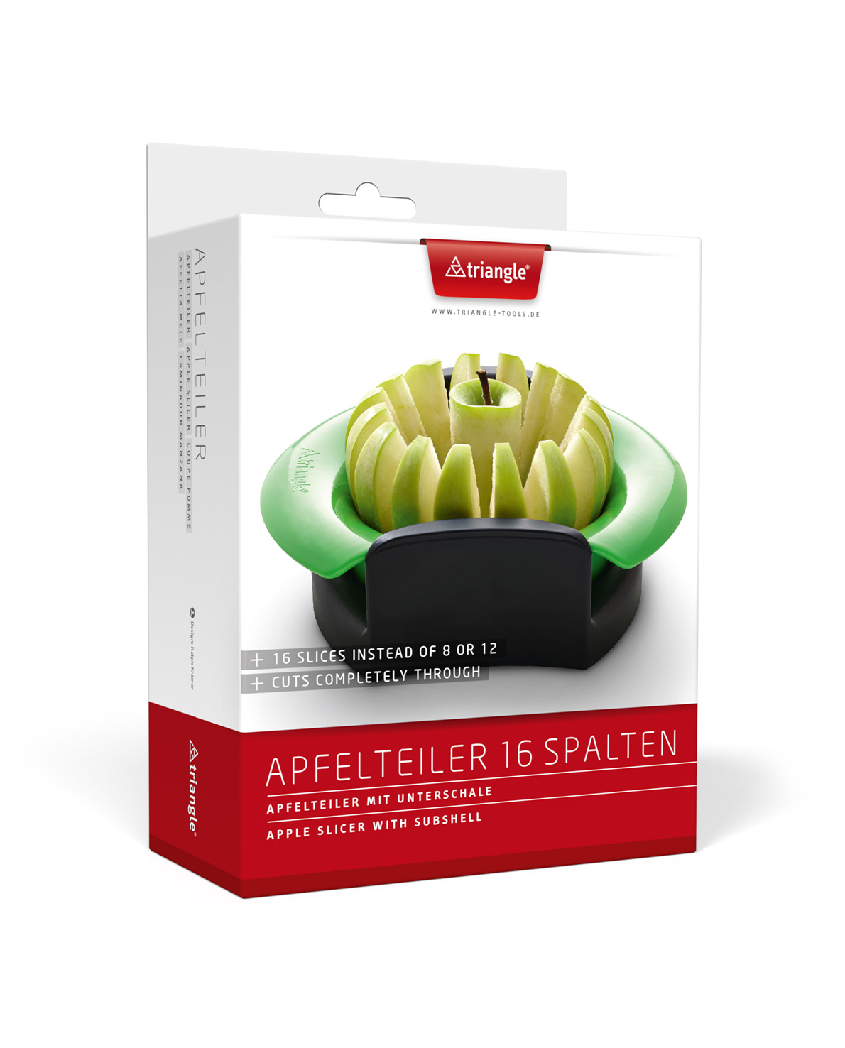 Triangle Apple Slicer for 16 Slices Triangle Apple Slicer for 16 Slices