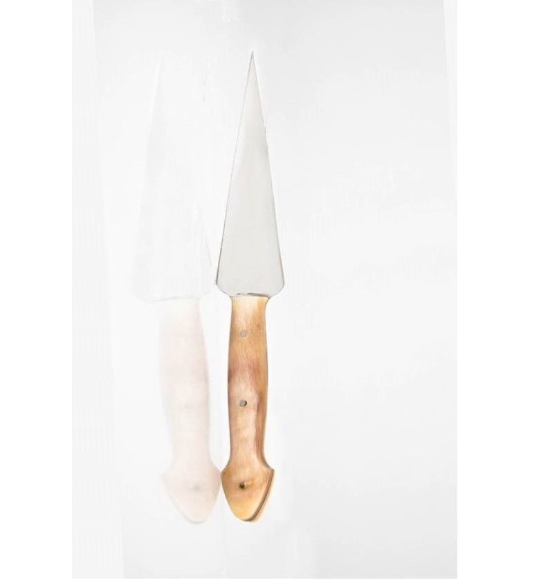 Spear(liturgy) with ram bone handle Spear(liturgy) with ram bone handle