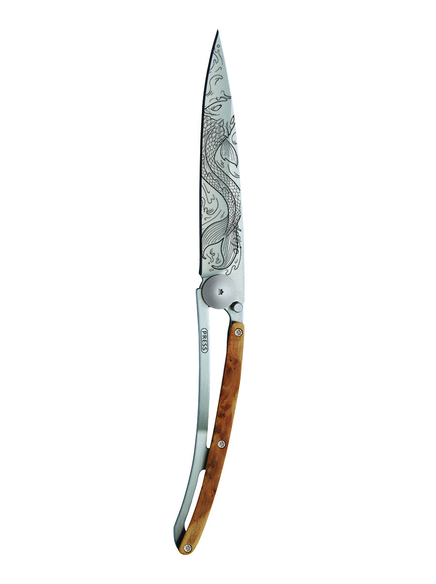 Deejo Juniper Σουγιάς Fish 9,5 εκ Deejo Juniper Σουγιάς Fish 9,5 εκ