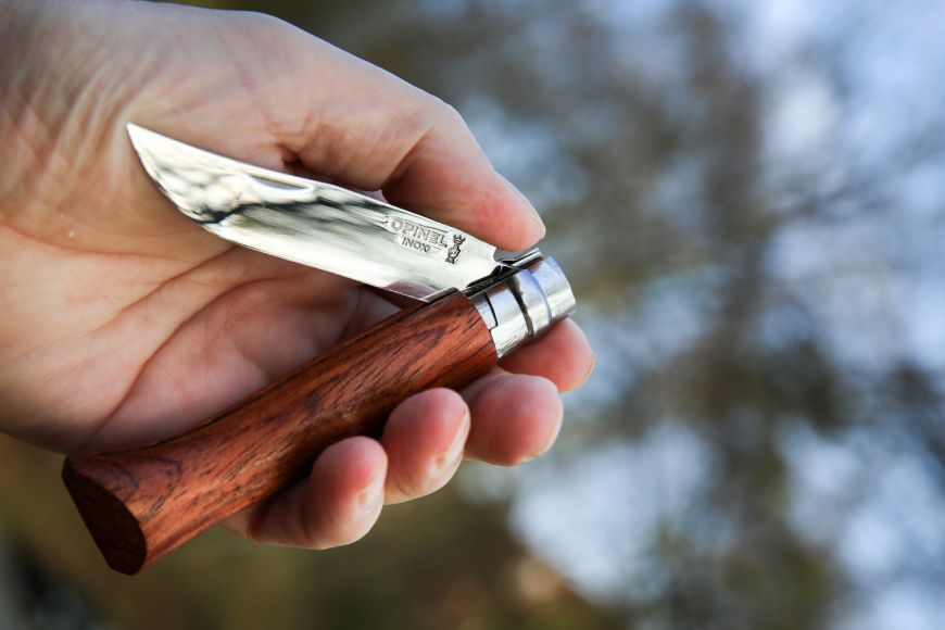 Opinel Traditional Σουγιάς Deluxe Padouk N°08 Opinel Traditional Σουγιάς Deluxe Padouk N°08