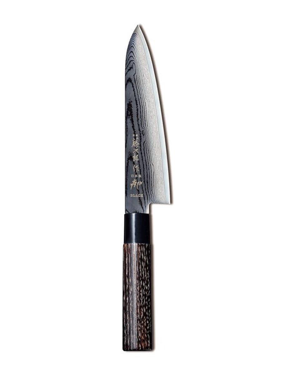 Tojiro Shippu Black DP Damascus Μαχαίρι Σεφ Με Λαβή Καστανιάς Σε Διάφορα Μεγέθη