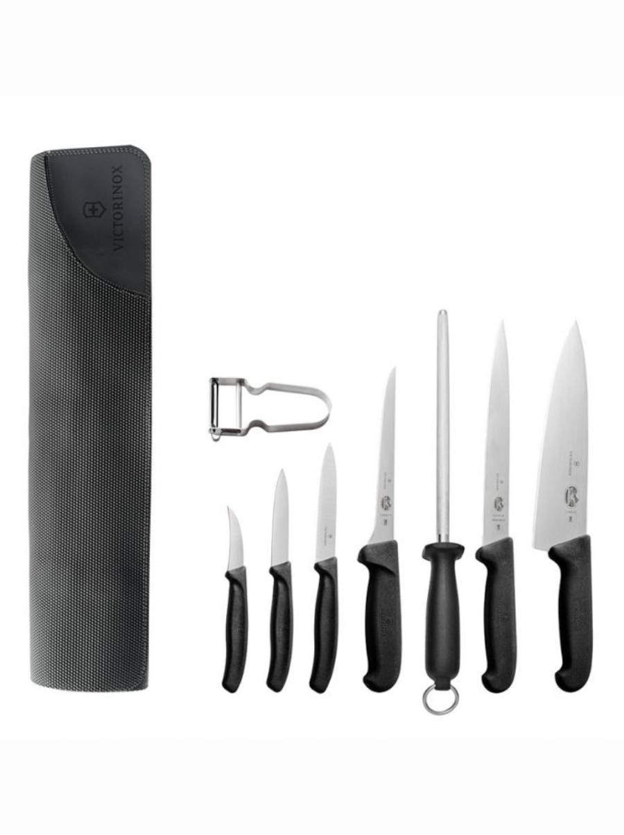 Victorinox Σετ Μαχαίρια Για Σεφ Και Θήκη Μεταφοράς Προσφορά Για Σπουδαστές 8 τμχ Victorinox Σετ Μαχαίρια Για Σεφ Και Θήκη Μεταφοράς Προσφορά Για Σπουδαστές 8 τμχ