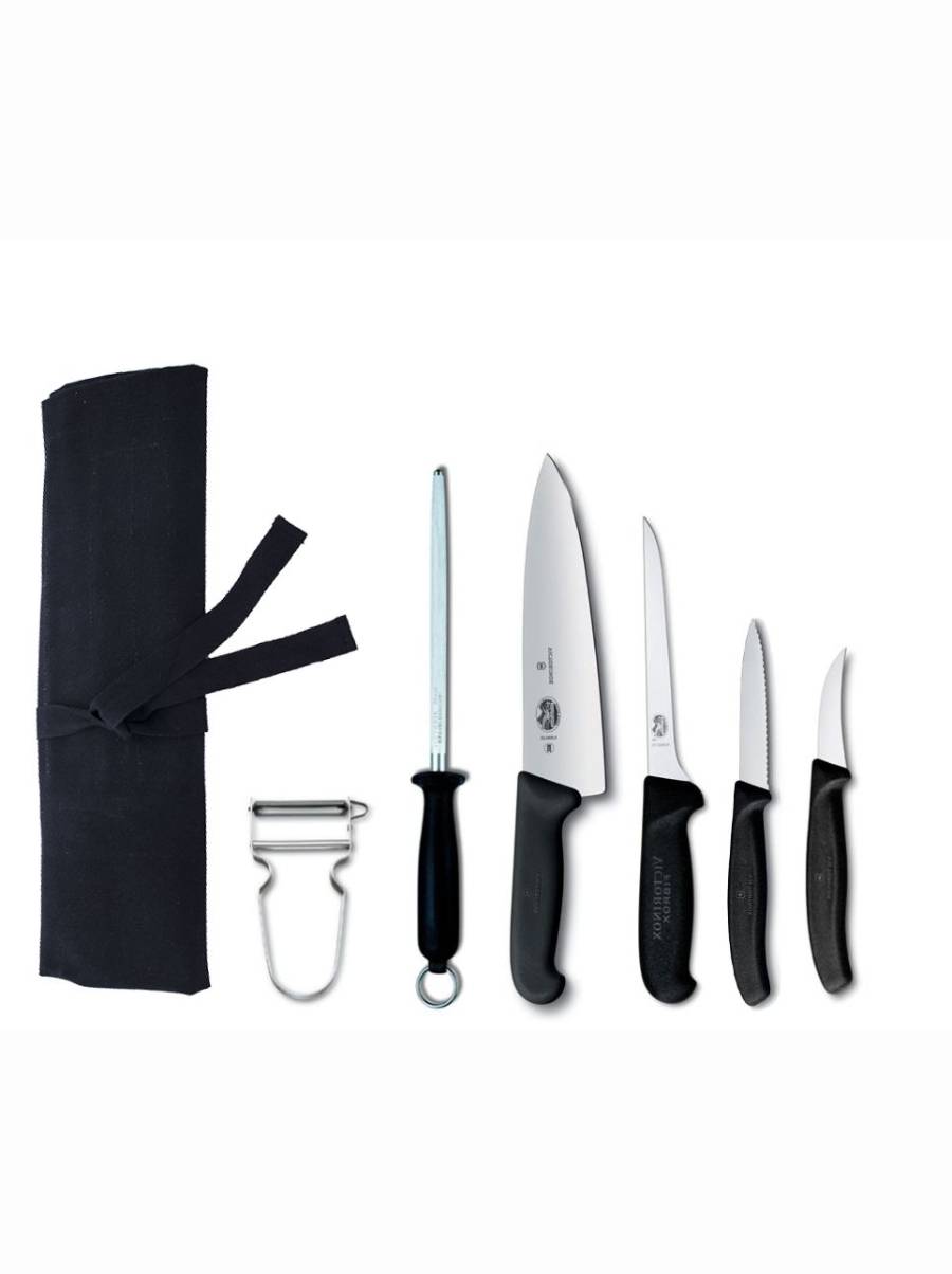Victorinox Σετ Μαχαίρια Για Σεφ Και Θήκη Μεταφοράς Προσφορά Για Σπουδαστές 6 τμχ Victorinox Σετ Μαχαίρια Για Σεφ Και Θήκη Μεταφοράς Προσφορά Για Σπουδαστές 6 τμχ