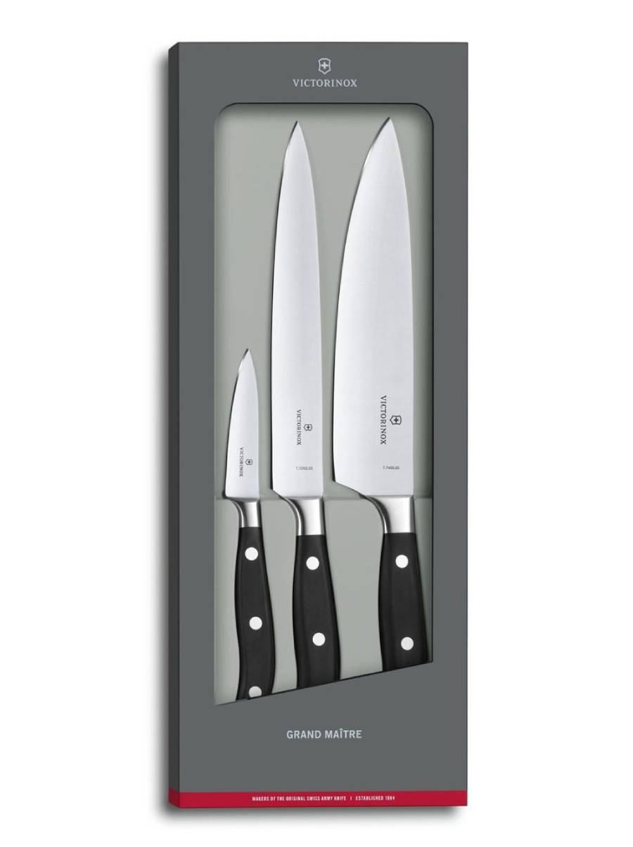 Victorinox Grand Maitre Σετ Μαχαίρια Σε Συσκευασία Δώρου 3 τμχ Victorinox Grand Maitre Σετ Μαχαίρια Σε Συσκευασία Δώρου 3 τμχ