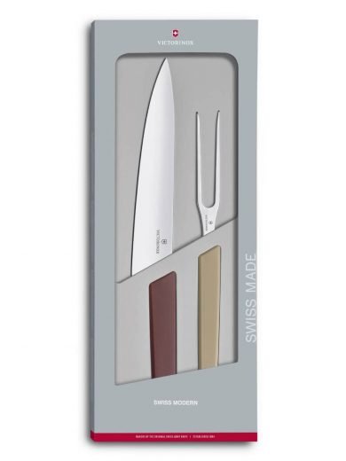 Victorinox Swiss Modern Σετ Τεμαχισμού Σε Διάφορα Χρώματα Με Συσκευασία Δώρου 2 τμχ Victorinox Swiss Modern Σετ Τεμαχισμού Σε Διάφορα Χρώματα Με Συσκευασία Δώρου 2 τμχ