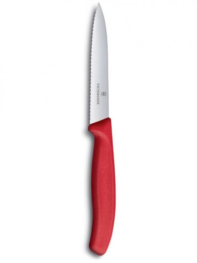 Victorinox Swiss Classic Μαχαίρι Κουζίνας Οδοντωτό Μυτερό Σε Διάφορα Χρώματα 10εκ Victorinox Swiss Classic Μαχαίρι Κουζίνας Οδοντωτό Μυτερό Σε Διάφορα Χρώματα 10εκ