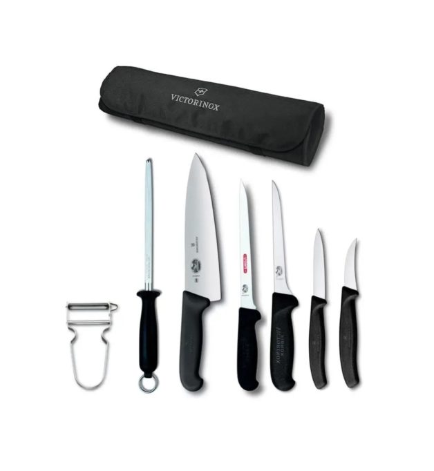 Victorinox Σετ Μαχαίρια Για Σεφ Και Θήκη Μεταφοράς Προσφορά 7 τμχ Victorinox Σετ Μαχαίρια Για Σεφ Και Θήκη Μεταφοράς Προσφορά 7 τμχ