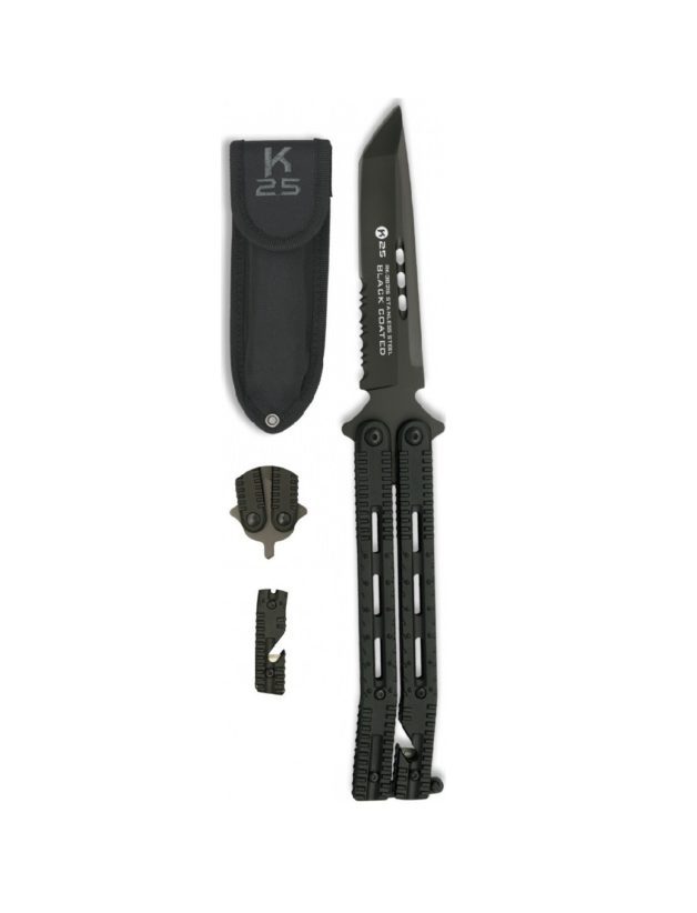 K25 Σουγιάς Πεταλούδα 11,4 εκ + θήκη K25 Σουγιάς Πεταλούδα 11,4 εκ + θήκη