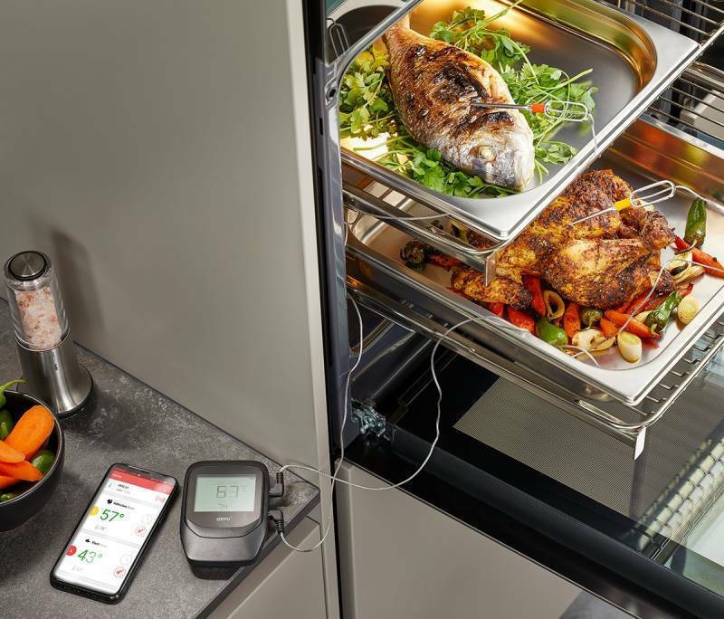 Gefu Control Bluetooth grill and Roast Thermometer 6 channels Gefu Control Bluetooth grill and Roast Thermometer 6 channels